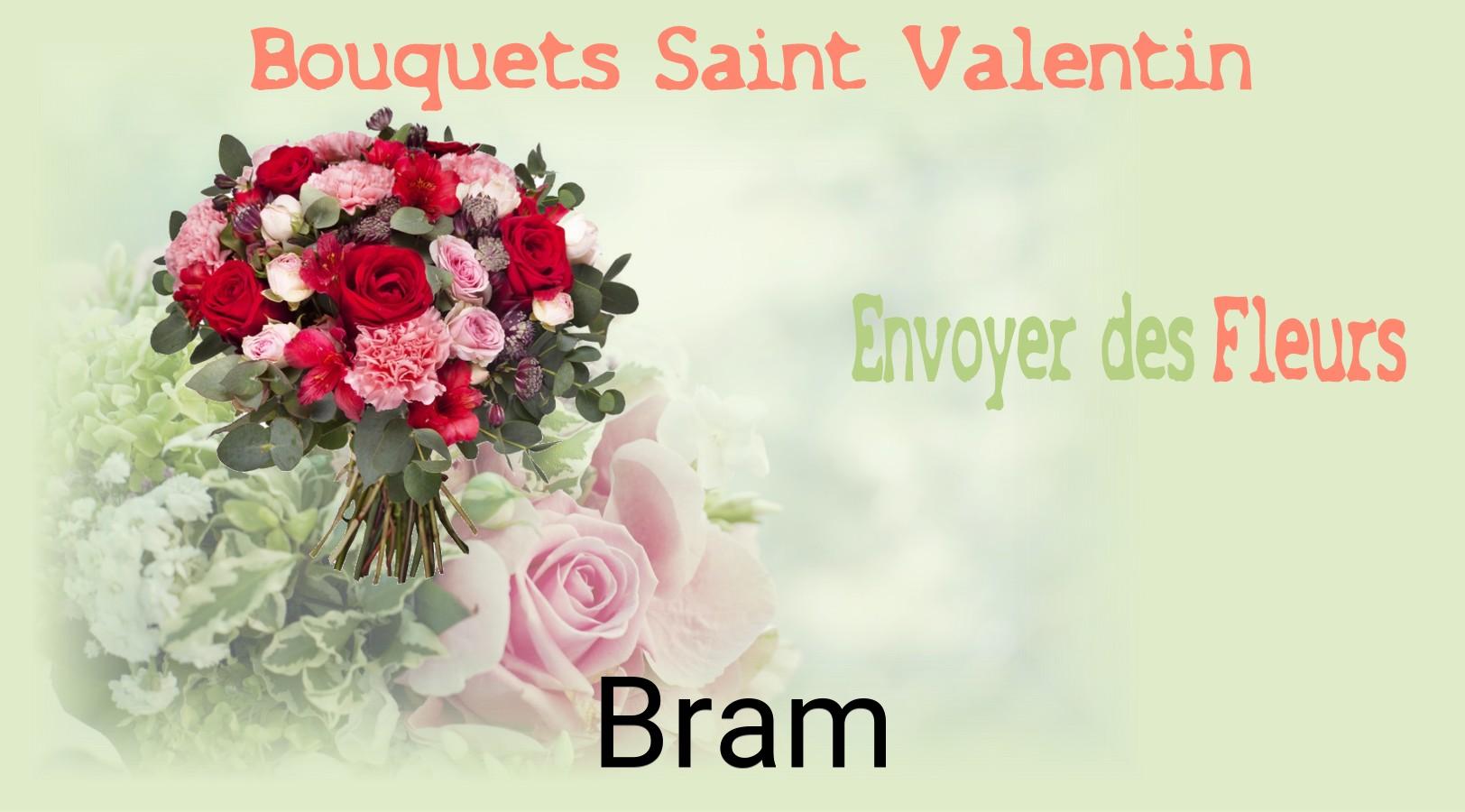 Roses de Saint-Valentin livrées à Bram